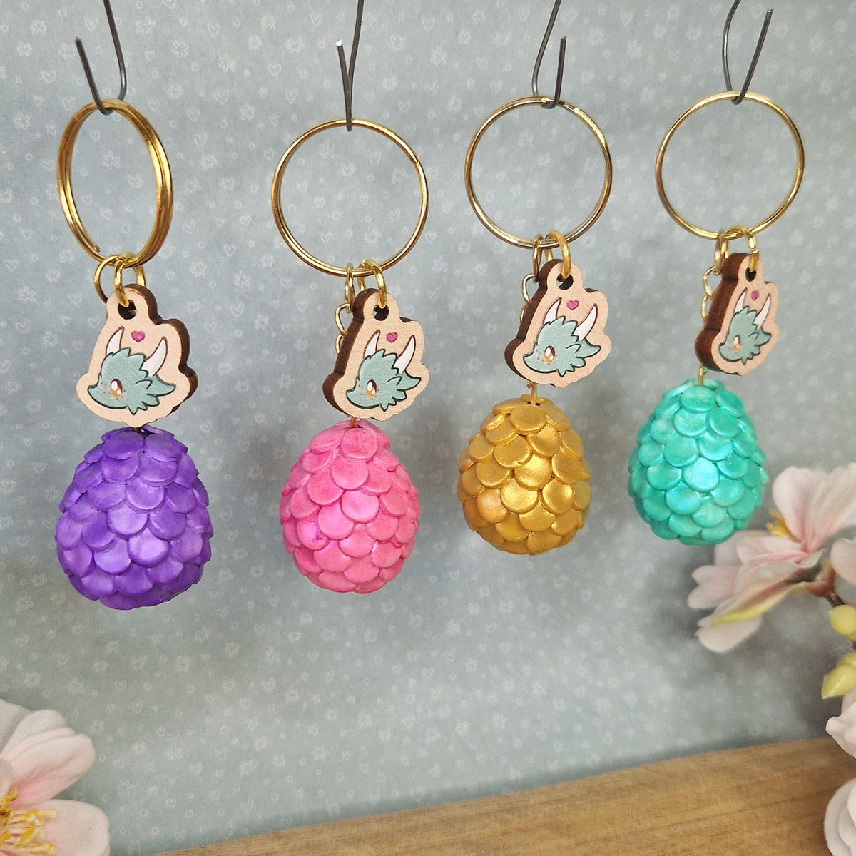 Dragon Egg Keychain