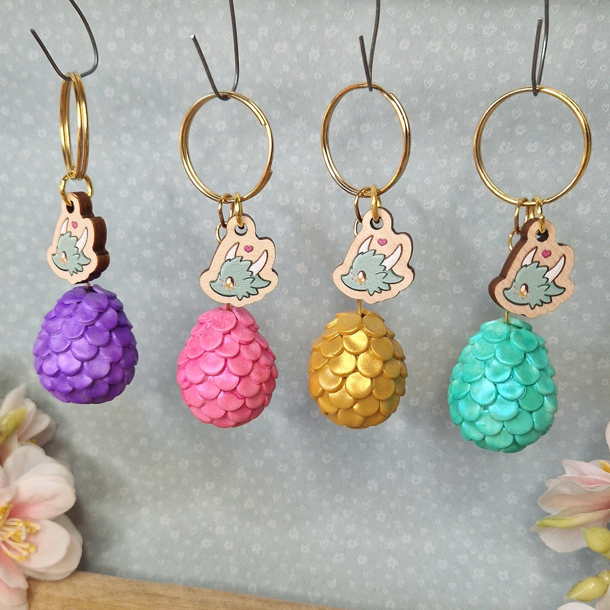 Dragon Egg Keychain