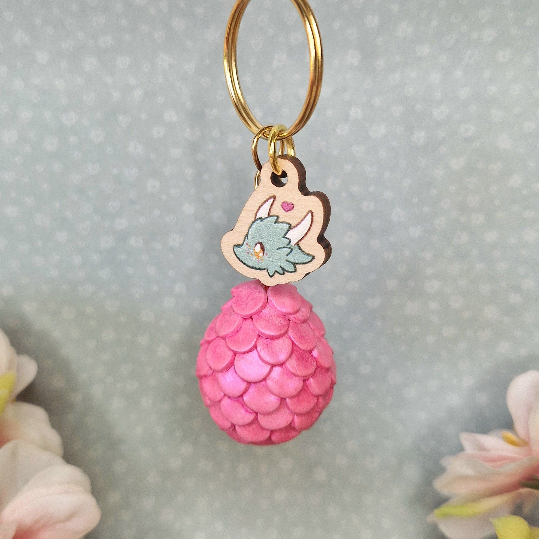 Dragon Egg Keychain