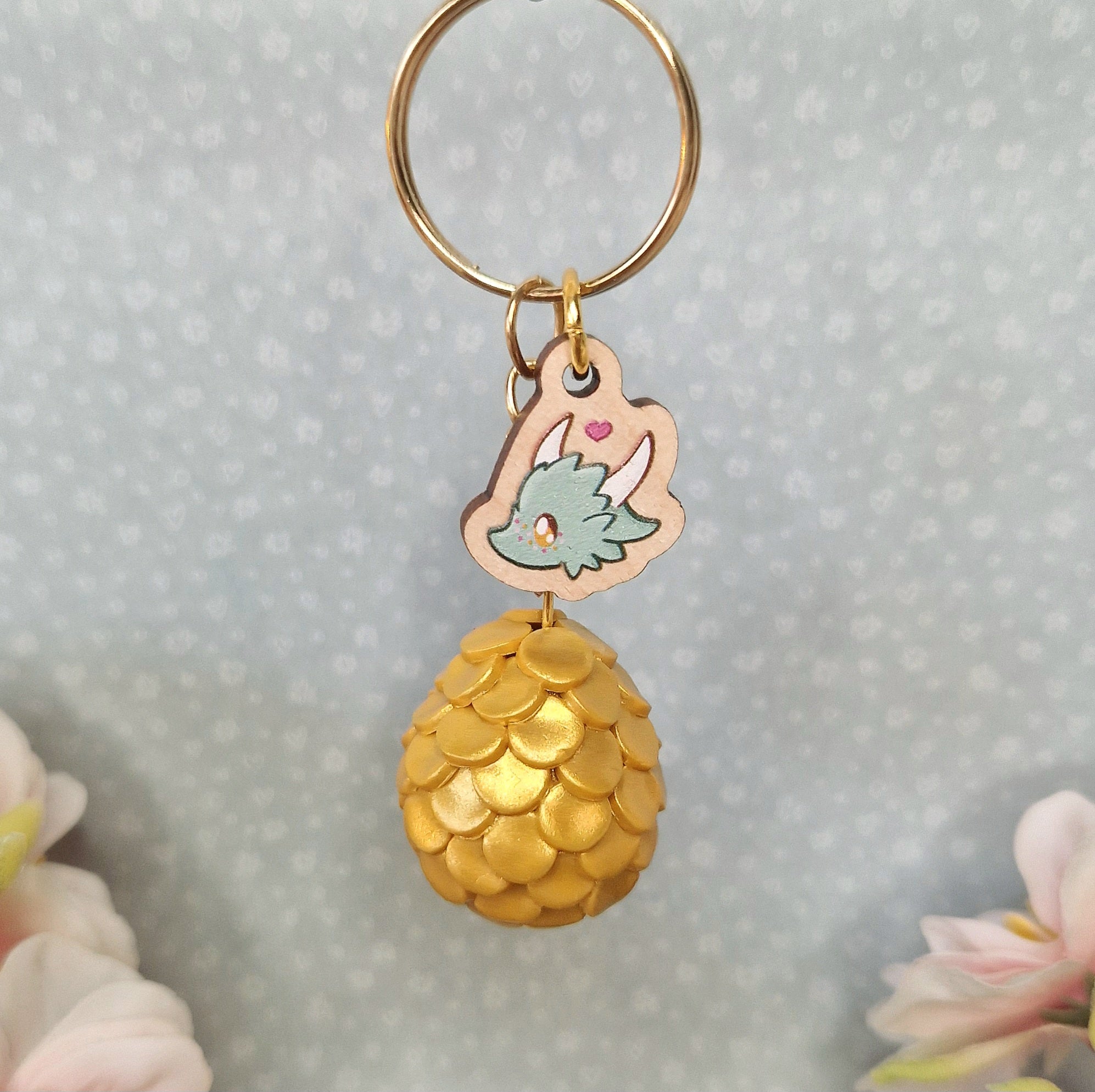 Dragon Egg Keychain