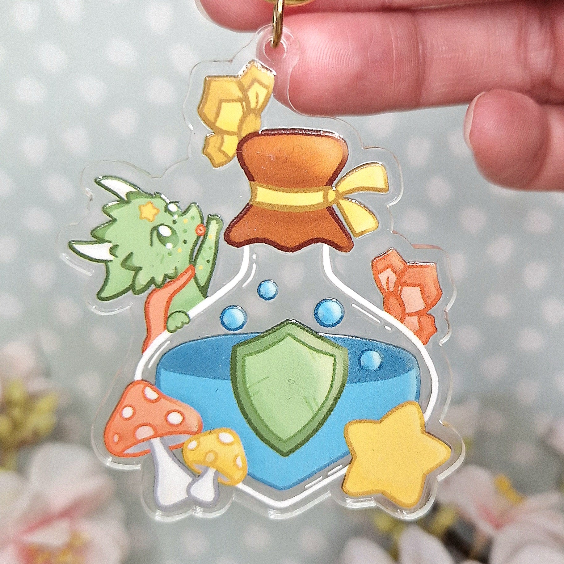 Star Dragon Potion Sleutelhanger