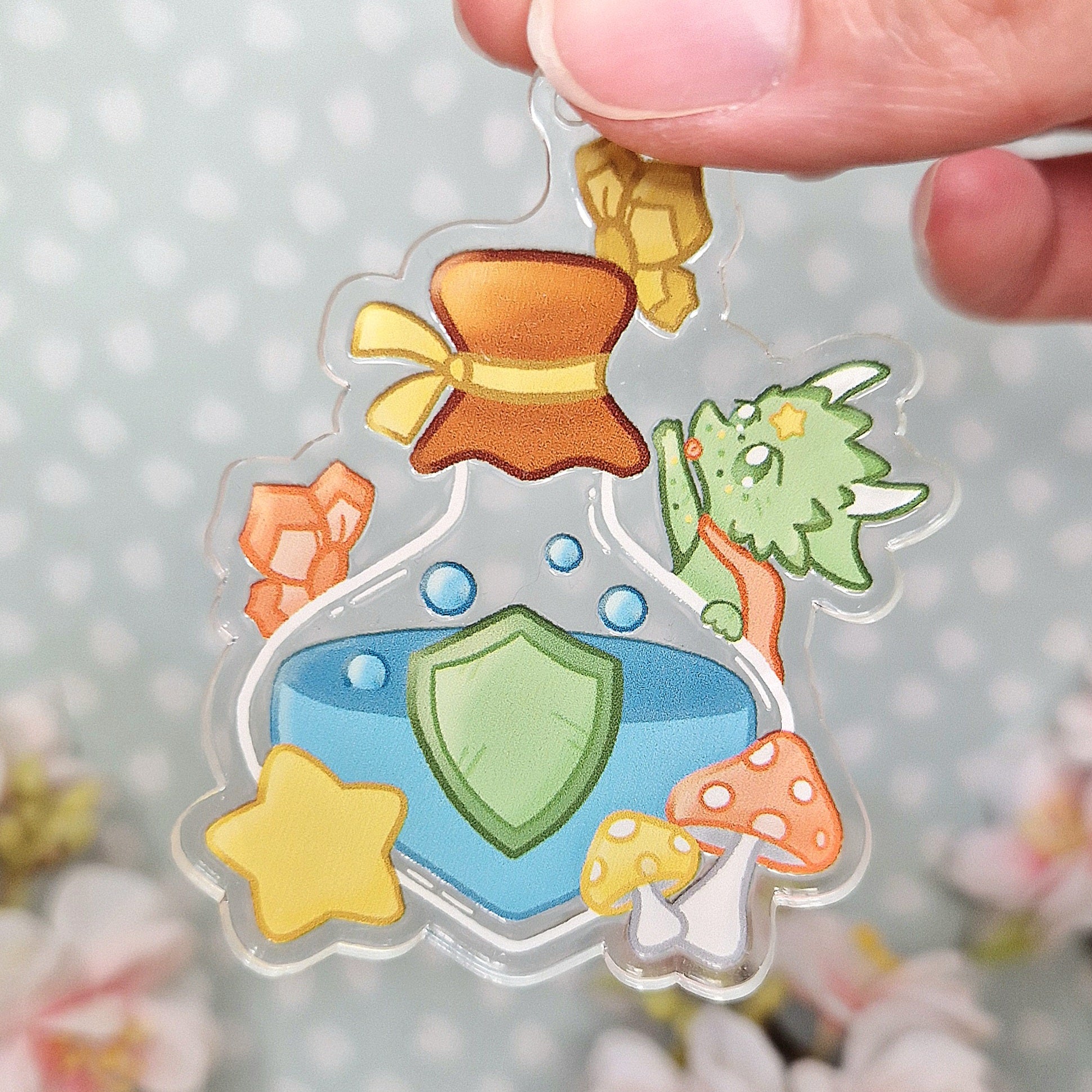 Star Dragon Potion Sleutelhanger