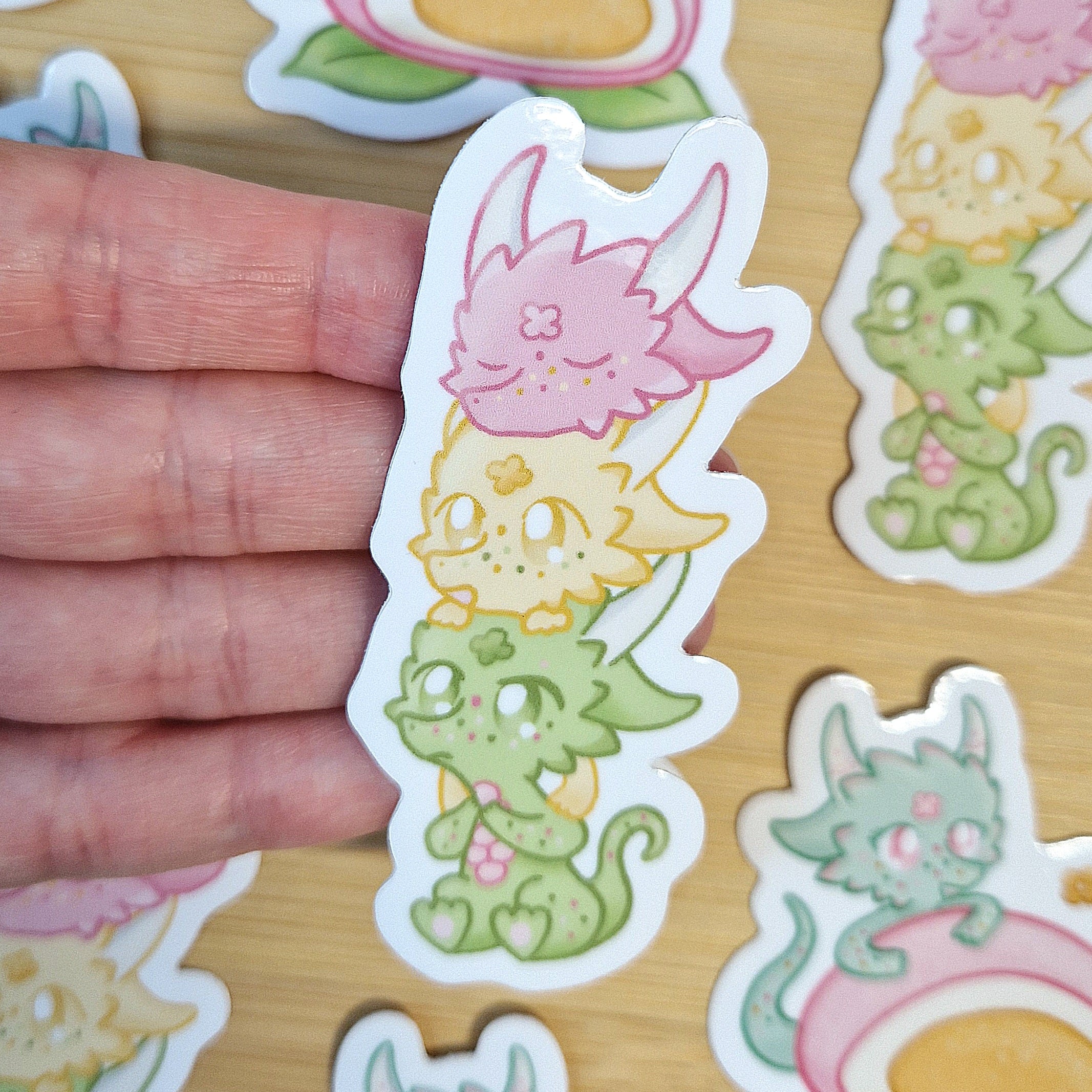 Mochi / Dango Dragons Sticker