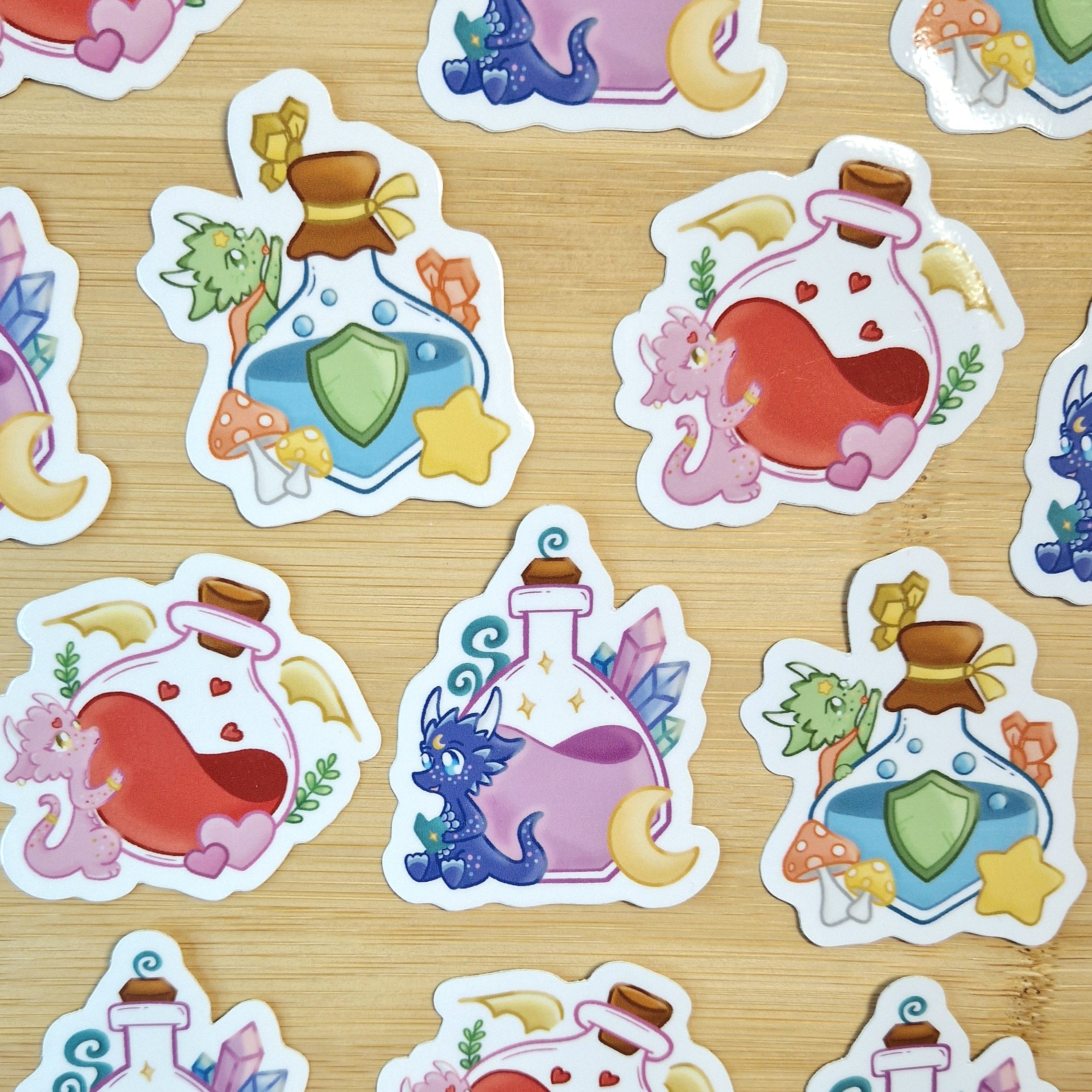 Potion Dragons Sticker