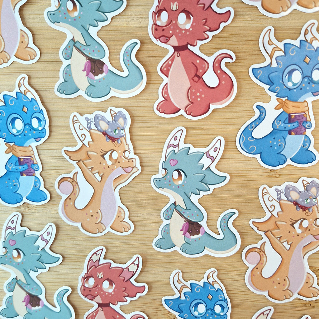 Dragon Friends Sticker