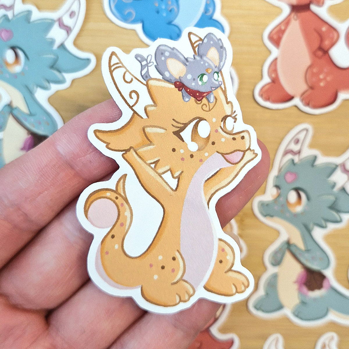 Dragon Friends Sticker