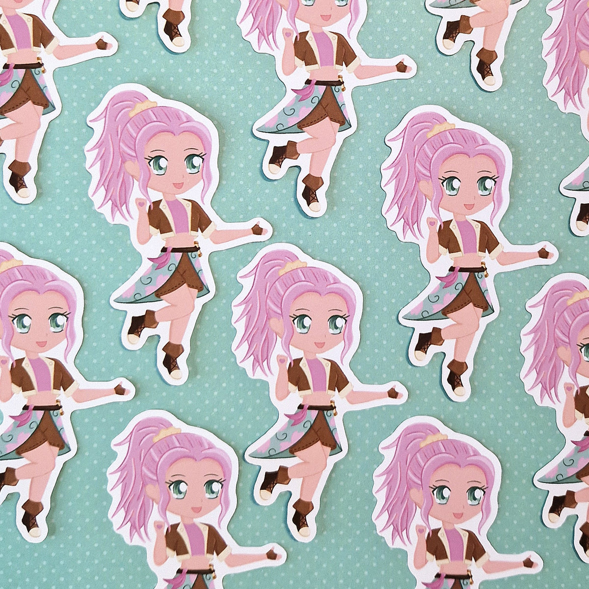 Heart Character Sticker