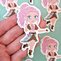 Heart Character Sticker