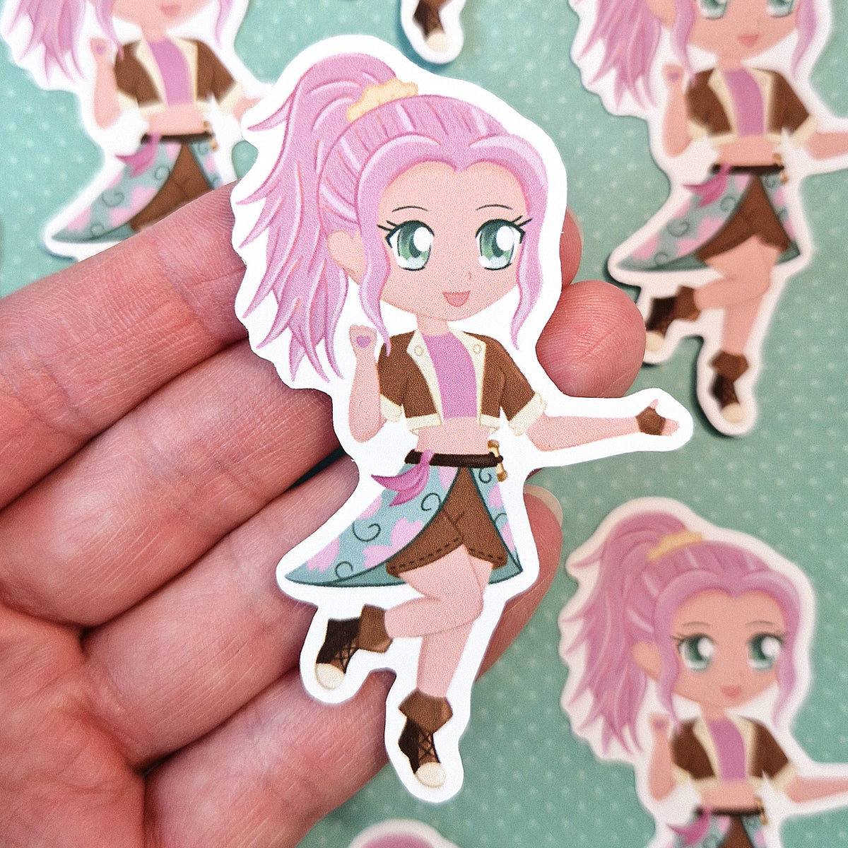 Heart Character Sticker
