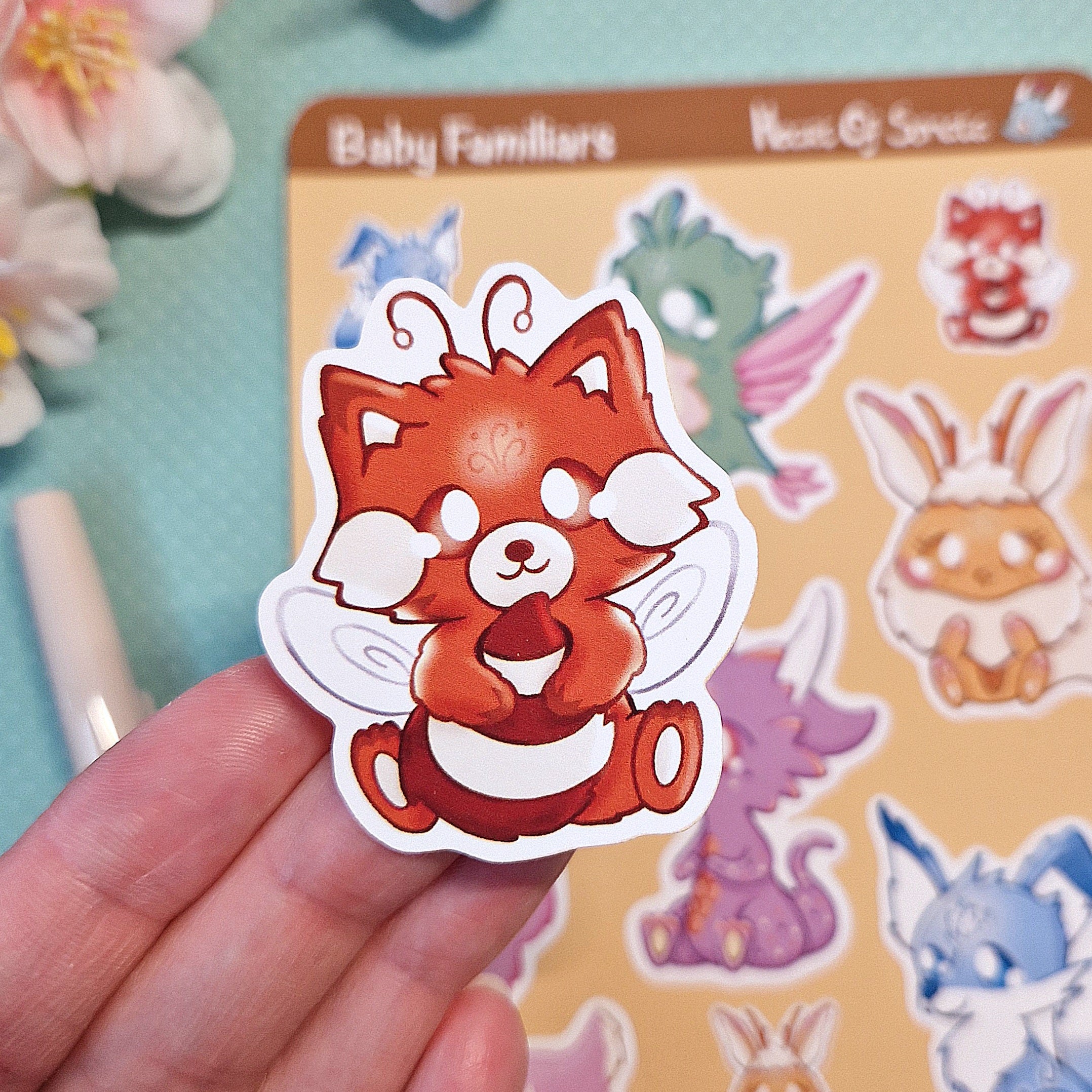 Baby Familiars Sticker Sheet
