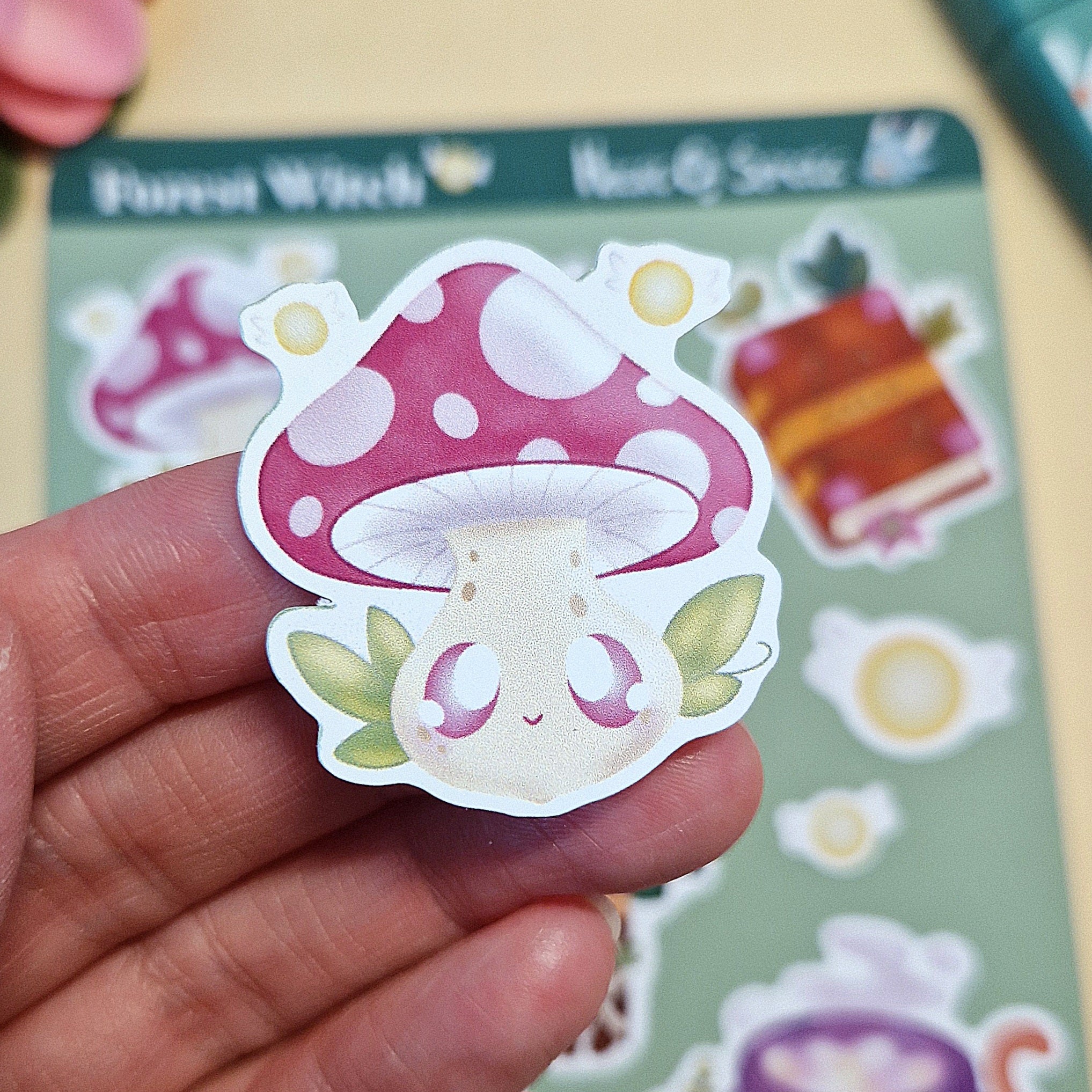 Forest Witch Stickervel
