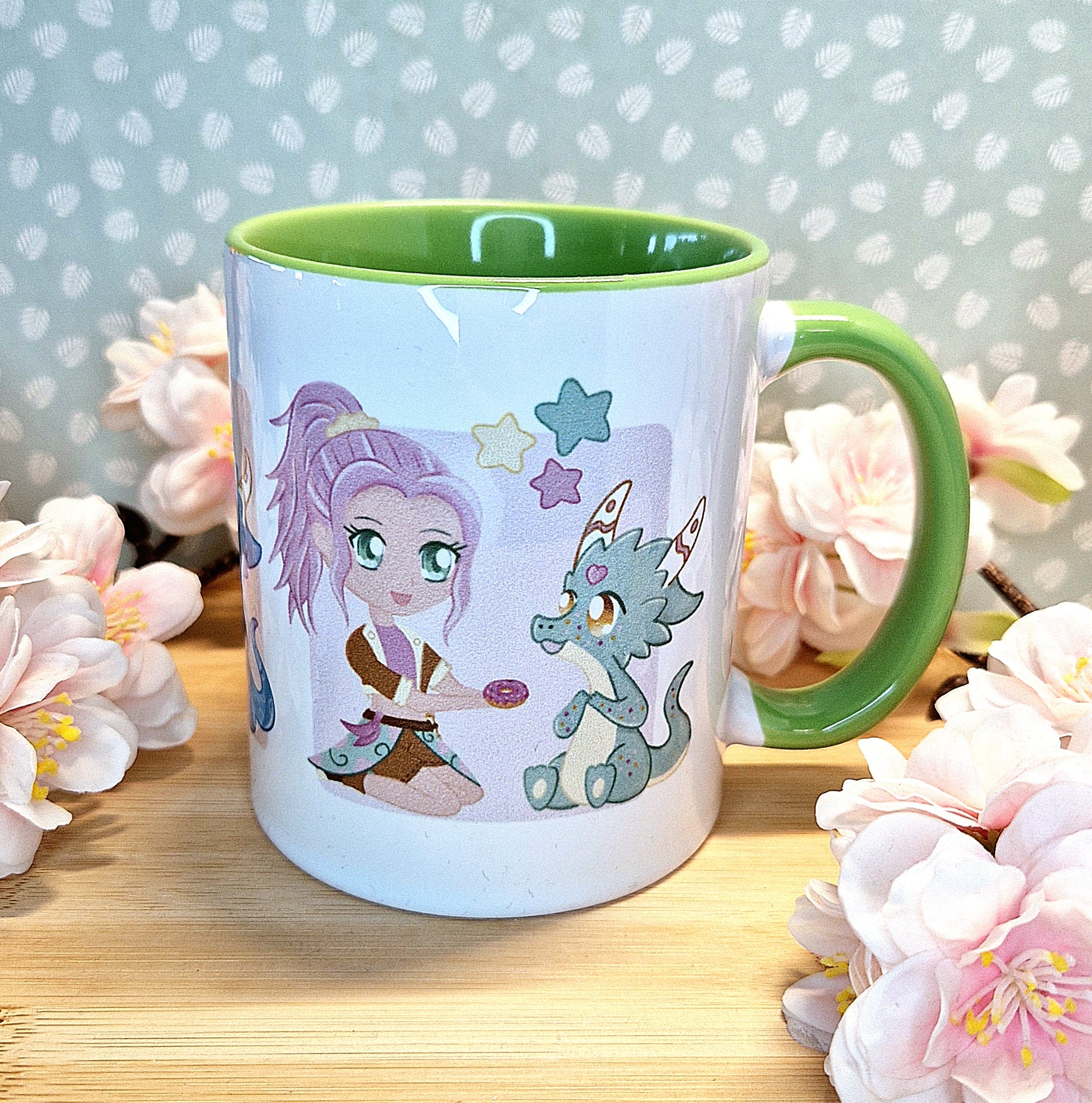 Dragon Friends Mug | Green