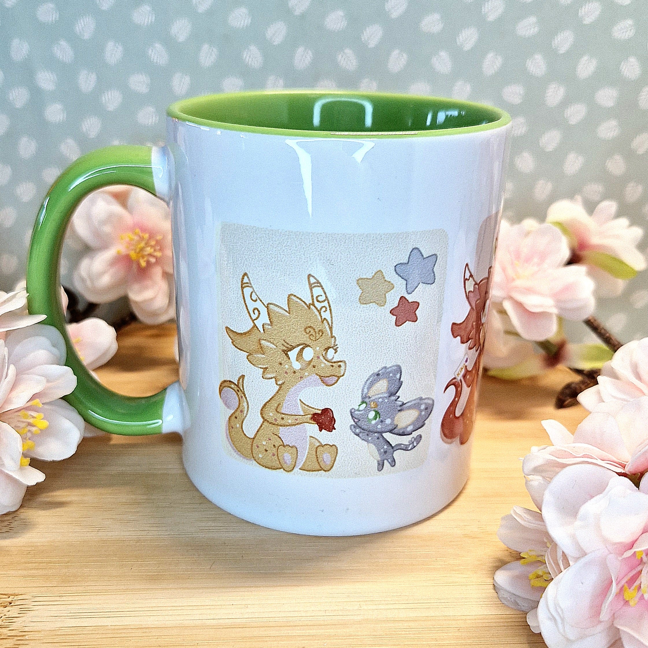 Dragon Friends Mug | Green