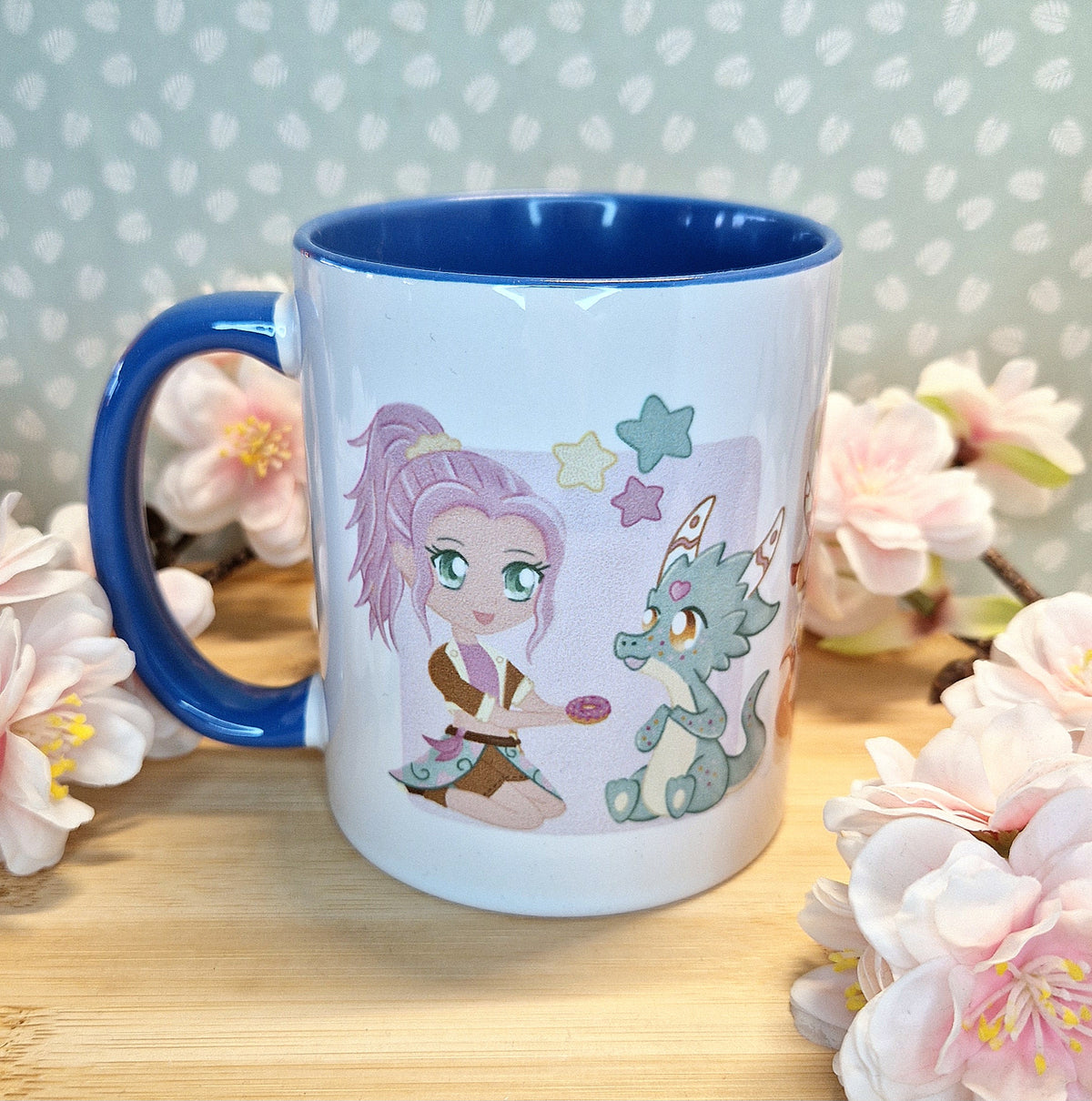 Dragon Friends Mok | Blauw