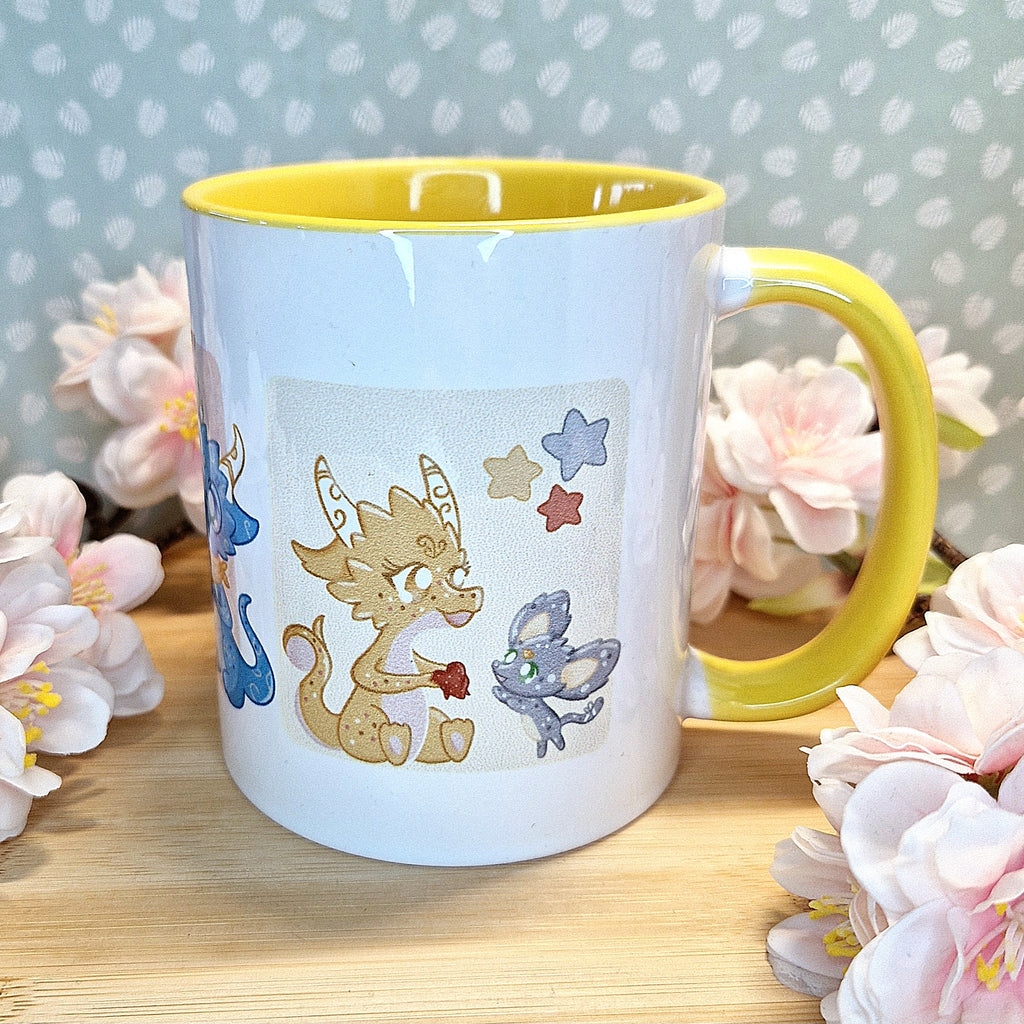 Dragon Friends Mok | Geel