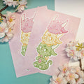 Dango Dragons Art print | A5